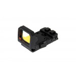 Коллиматорный прицел Flip-Up Red Dot Sight Replica - Black [THETA OPTICS]